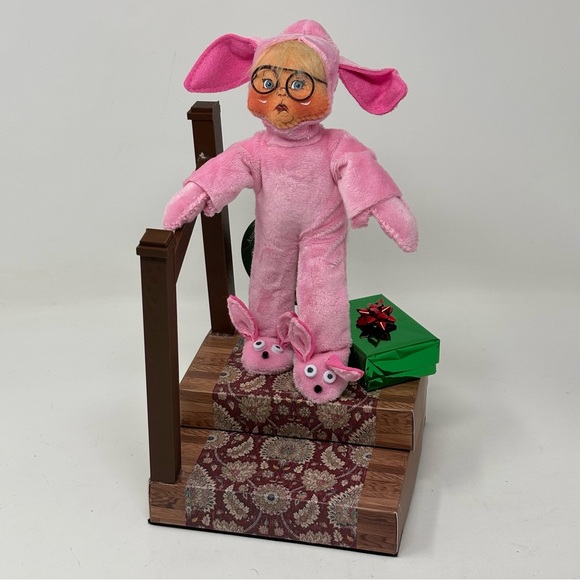 Annalee Other - NWT 2025 ANNALEE DOLLS 10” A CHRISTMAS STORY A PINK NIGHTMARE! RALPHIE /250
